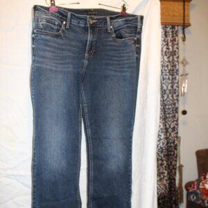 Silver Blue Denim Jeans
